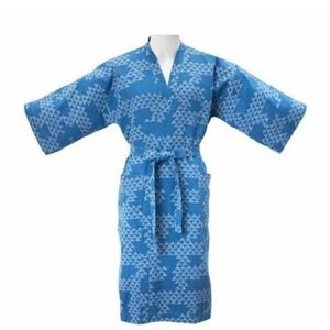 IKEA Tankvard kimono robe blue